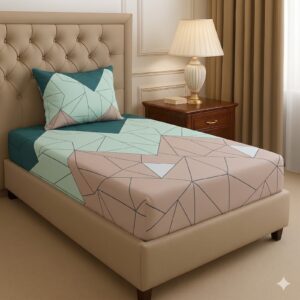 Serene Single Elastic Fitted