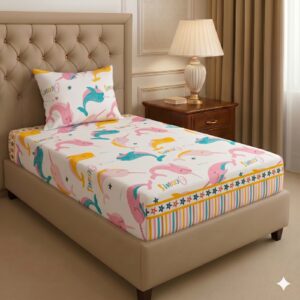 Serene Single Elastic Fitted